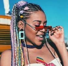Check out our rainbow braids selection for the very best in unique or custom, handmade pieces from our hair care shops. 27 Madjozi Ideas Hair Styles Braided Hairstyles Natural Hair Styles