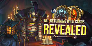 Craft a wild format card with arcane dust; All 23 Hearthstone Wild Cards Returning To Standard Revealed