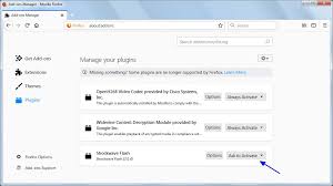 See below for more details on how to uninstall flash player . Mozilla To Disable Flash Plugin By Default In Firefox 69