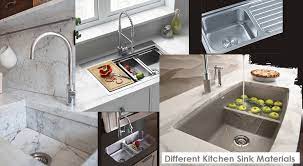 White fireclay or cast iron sinks are beautiful, but they may require some elbow grease to stay bright and white. Different Types Of Kitchen Sink Materials India Civillane
