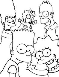Veja mais ideias sobre desenho dos simpsons, desenho, os simpsons. Desenho De Familia Simpsons Para Colorir E Imprimir