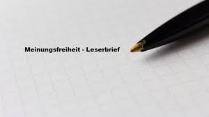 Check spelling or type a new query. Meinungsfreiheit Leserbrief Von Reinhard G Niessing Heimatreport