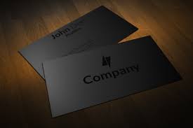 Face amor business cards produced on 24pt suede with gold foil both siudes. Clean Black On Black Business Cards Design By Borce Markoski At Coroflot Com