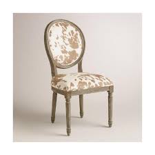 Cost Plus World Market Palomino Paige Round Back Dining Chairs Round Back Dining Chairs Dining Room Chairs Upholstered Rustic Dining Room