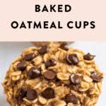 Baked Oatmeal Cups 4 Ways Eating Bird Food