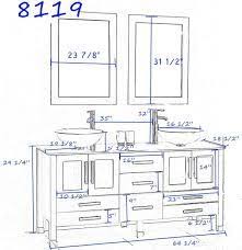 Standard bathroom vanity height is 32″. If You Were Wondering Which Is The Standard Height Of A Regular Bathroom Vanity Cabinet T Vessel Sink Bathroom Vanity Vessel Sink Bathroom Bathroom Dimensions