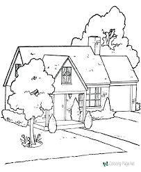 Playhouse Cardboard Coloring House Michaels Pages For Kids Animals House Colouring Pages Coloring Pages Colorful Pictures