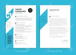 Maybe you would like to learn more about one of these? Creative Cv Or Resume Template Blue Background Color Minimalist Royalty Free Cliparts Vectors And Stock Illustration Image 98087689