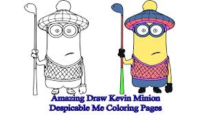 The just thing towards consider is that it gets difficult towards obtain the easiest printable webpages which on your own are looking around net. Amazing Draw Kevin Minion Despicable Me Coloring Pages Youtube