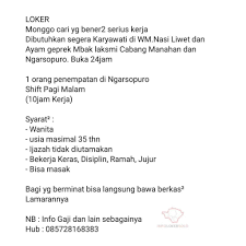 Check spelling or type a new query. Lowongan Kerja Yomart Bandung Lokerkarta Com