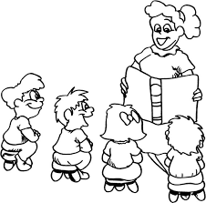 On the one hand, the kids are excited about new classrooms and old friends. Students And Teacher Coloring Pages Kindergarten Coloring Pages School Coloring Pages Coloring Pages