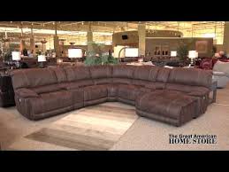Oversized sectional couch with recliners. Cheers Logan 7 Piece Power Reclining Sectional Sofa Great American Home Store