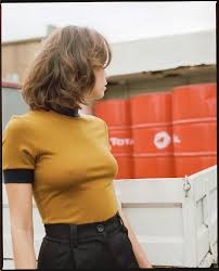 Caves Collect Thea T Yellow Shirt Outfit Yellow Clothes Polo Shirt Outfits