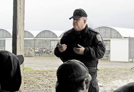 Students learn rural road safety