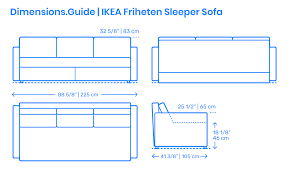 We love furniture that does double duty. Ikea Friheten Sleeper Sofa Dimensions Drawings Dimensions Com