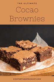The Best Cocoa Brownie Recipe Ever Comfort Peasant Recipe Brownie Recipes Cocoa Brownies Gelato Recipe