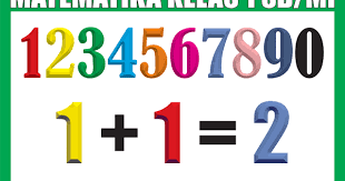 Materi Pelajaran Matematika Kelas 1 Sd Mi Semester 1 2