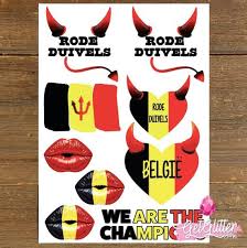 Vind de beste rode duivels ek 2021 odds. Bol Com Getglitterbaby Plak Tattoos Ek 2021 Voetbal Tijdelijke Tattoo Sticker Nep