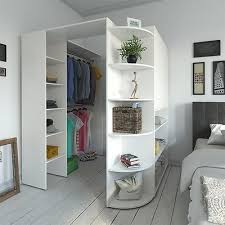 Vicco Kleiderschrank Offen Begehbar Regal Kleiderstander Schrank Weiss Garderob In 2020 Clothes Rack Closet Closet Decor Bedroom Closet Design