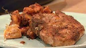 Pork chops are one of the easiest proteins to prepare for a simple weeknight meal. Gordon Ramsay S Spiced Pork Chops With Sweet Potatoes Rachael Ray Show