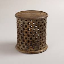 Tribal Carved Wood Accent Table Tribal Carved Wood Accent Table World Market Wood Accent Table Coffee Table Wood Small Accent Tables