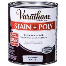 Varathane 1 Qt Espresso Satin Oil Based Interior Stain And Polyurethane