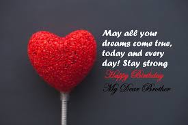 Thank you brother and happy birthday. My Emotions Happy Birthday Wishes For Brother
