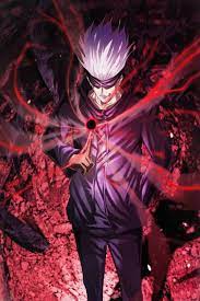 Satoru Gojo Jujutsu Kaisen Anime Wall Art Design Anime Fight Jujutsu Cool Anime Pictures