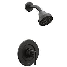 Shop a wide selection of matte black kitchen faucets, bathroom faucets, shower fixtures, accessories, lighting and more at moen.com. T2902ep Moen Gibson Pressure Balance Shower Faucet With Lever Handle Reviews Wayfair