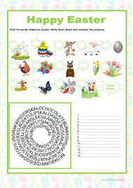 Easter math worksheets easter addition and subtraction worksheet easter more difficult math problems worksheet easter easter writing. Happy Easter English Esl Worksheets For Distance Learning And Physical Classrooms