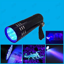 Realhunlee uv black light flashlight 4. 12 Led Ultra Violet Uv Torch Black Light Flashlight For Urine Blood Money Test For Sale Online Ebay