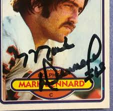 SIGNED MARK DENNARD 1980 TOPPS FOOTBALL CARD AUTOGRAPHED