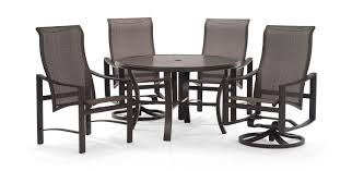 Kenzo 5 Piece Patio Dining Set By Tropitone Hom Furniture Patio Dining Set Patio Dining Patio Set