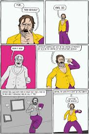 This ideology has three characteristics: Pure Ideology By Mc Zizek Existential Comics