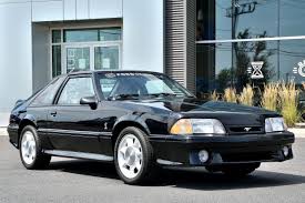 For Sale 1993 Ford Mustang Svt Cobra Black Clearcoat 5 0l V8 5 Speed 8k Miles Stangbangers 1993 Ford Mustang Ford Mustang Mustang Convertible