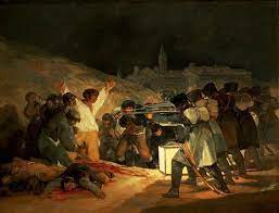 Klausimai, kuriais reikia kreiptis į 1808 karštąją linija: 3 Maggio 1808 Francisco Goya 1814 Olio Su Tela 268x347 Cm Madrid Museo Del Prado Storia Della Pittura Dipingere Idee Arte Famosa