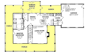 Master bedroom on main floor 4+ bedroom house & cottage plans 4 bedrooms, 3. Country House Plan 3 Bedrooms 2 Bath 1675 Sq Ft Plan 11 245