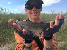 CORRECTION! The fly fisher in this photo is our good friend Jake who caught  his first fish