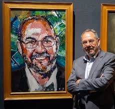 New portrait by Atlanta artist Steve Penley unveiled at Tellus Science  Museum