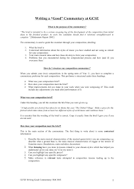 This is my gcse music composition titled 'the reaper's march.' don't forget to rate, comment and. Writing A Good Commentary Musical Compositions Performing Arts