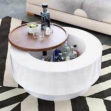 The best modern coffee tables for a luxe living room. Ya Ya Round Storage Coffee Table Reviews Cb2