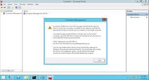 The dialog box appears to type the computer box's target computer ip address and the computer username in the second box. Computer Management Snap In How To Connect To A Remote Computer Running Windows 2016 Server Core Super User