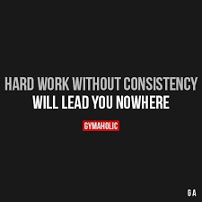Hard Work Without Consistency Fitness Motivation Quotes Diet Motivation Quotes Motivation