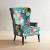 Fabric Floral Print Sofa