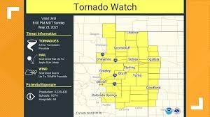 Jun 08, 2021 · a huge tornado was spotted as it passed through northern colorado, with bystanders capturing the funnel in dramatic footage circulating online. Tornado Watch Issued For Denver Front Range Eastern Plains 9news Com