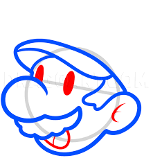 How To Draw Mario Easy, Step By Step, Drawing Guide, By Dawn - Dragoart