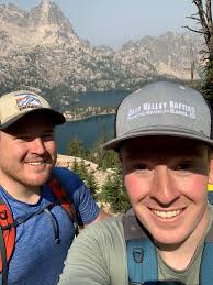 Baron Divide overlooking Baron Lakes Sawtooth mts