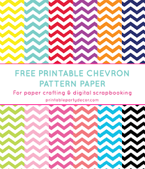 Free Printable Chevron Digital Paper Printable Party Decor Chevron Printable Printable Planner Cover Digital Paper