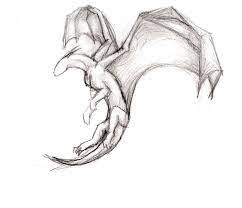 Most of the dragon clipart here will be saved in png format, which means you can place the dragons drawings on top of other colors, in landscapes, in logos etc. Simple Flying Dragon By Thousandwordstosay Dragon Flying Simple Thousandwordstosay Simple Dragon Drawing Dragon Drawing Drawings