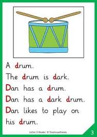 Letter D Activity Pack Reader Flashcards Worksheets Phonics Reading Passages Preschool Reading 1st Grade Reading Worksheets